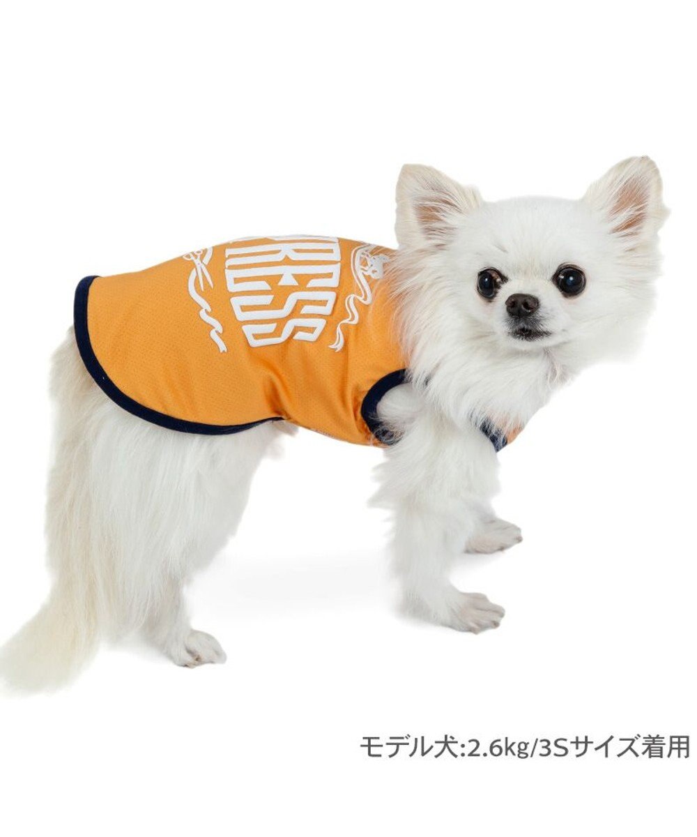 PET PARADISE J.PRESS エコメイド ロゴ タンクトップ 《オレンジ》 小型犬 