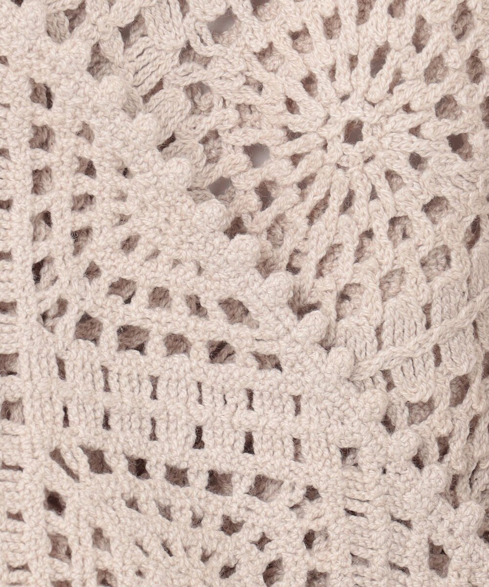 J.PRESS LADIES 【洗える】クロッシェ ニット 