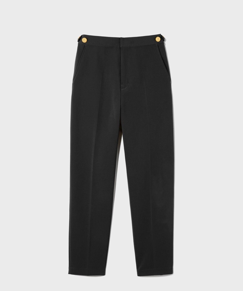 GRACE CONTINENTAL トリアセセンタープレスパンツ 