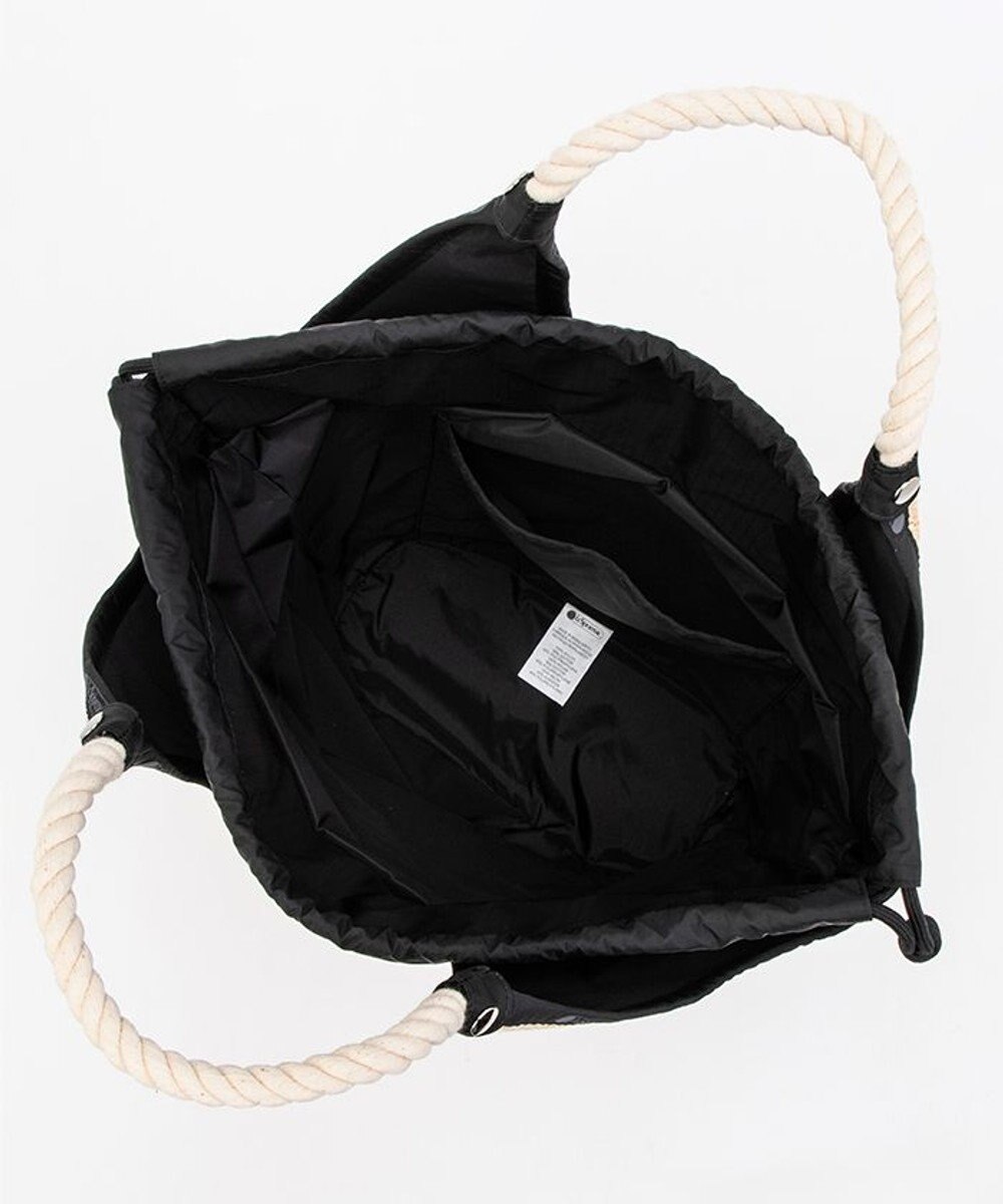 LeSportsac LG DIAMOND TOTE/ブラックラフィア 