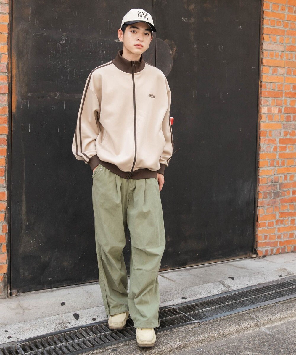 WEGO 【ユニセックス着用ITEM】ライントラックジャケット 