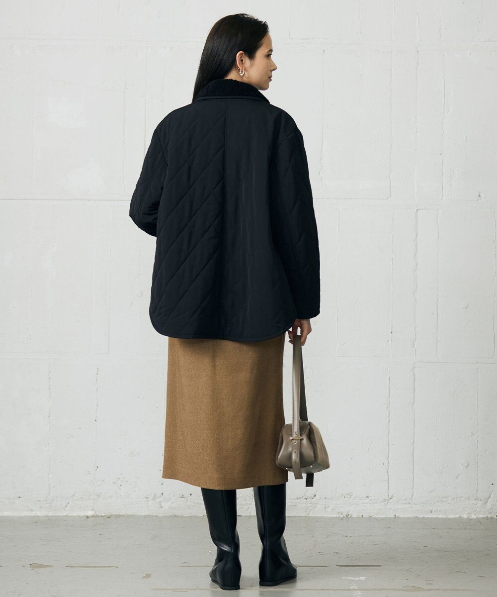 自由区 S キルト アウター 