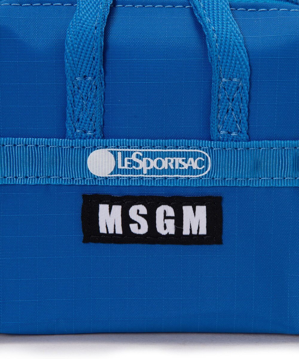 LeSportsac MSGM MICRO WEEKENDER/マイクロブルー 