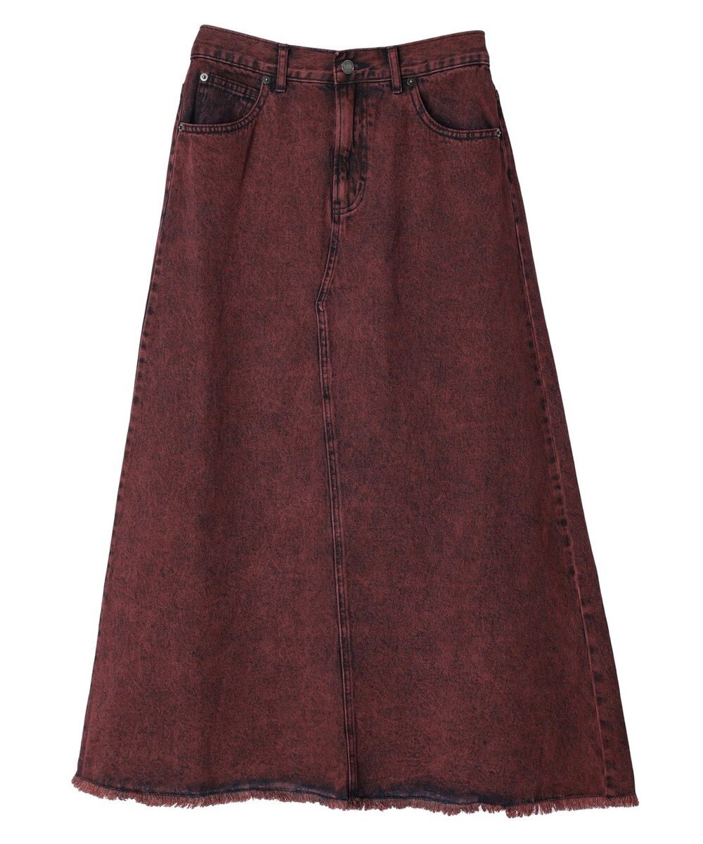 Green Parks ・ＳＵＧＡＲ　ＳＰＯＯＮ　カラーデニムスカート 