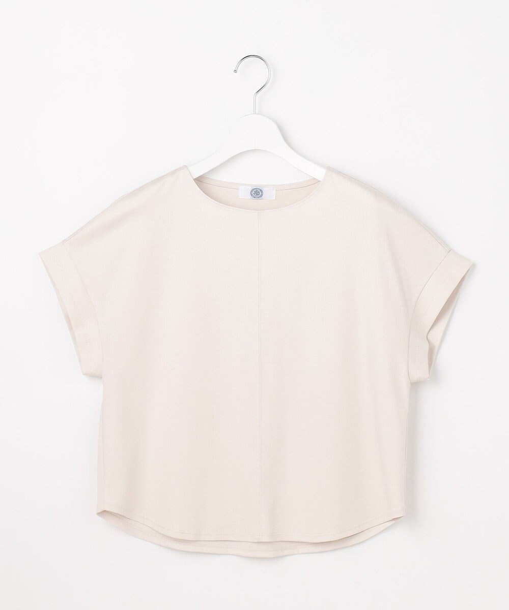 J.PRESS LADIES L 【2WAY】コットンスムース フレンチスリーブ カットソー 