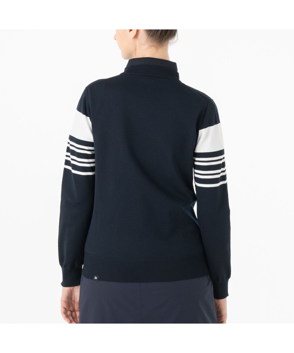 ZERO HALLIBURTON 【セットアップ可能】 ホールガーメントモックネックロングシャツセーター ZHG-W4A 7b 82878 ゴルフウェア 