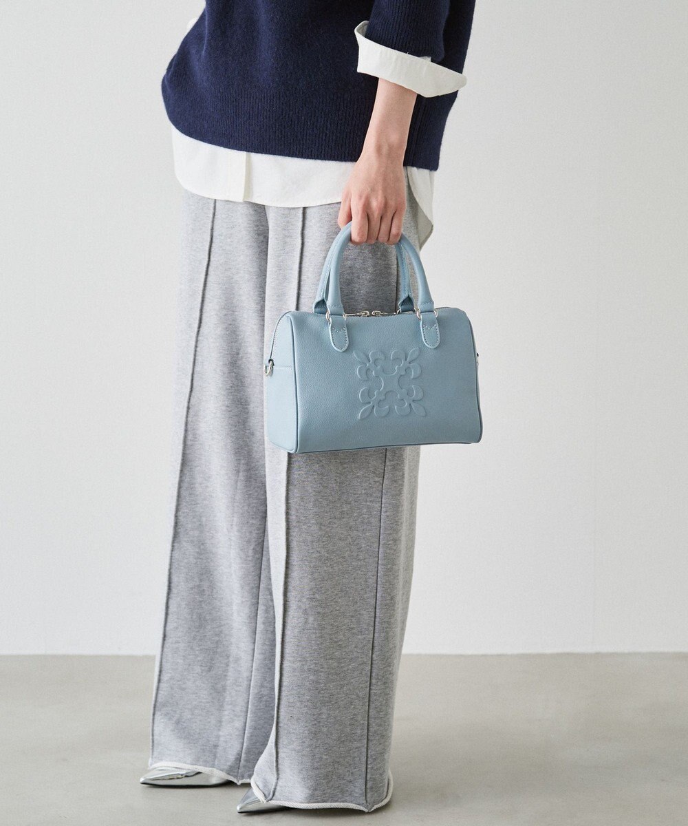 russet 《composition》レザー2WAYミニボストンバッグ(CE-1684) 