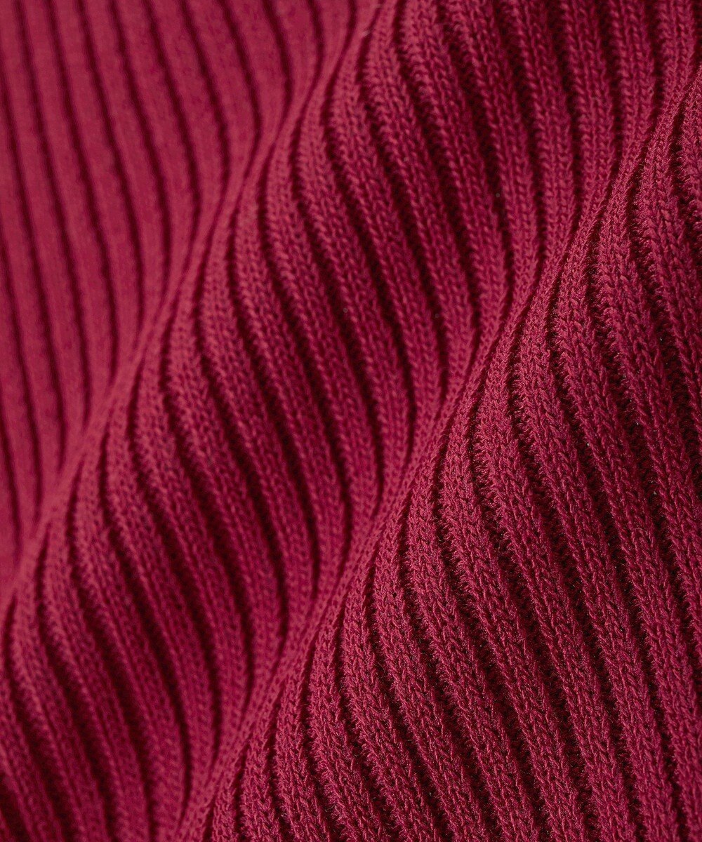 earth music&ecology 【洗濯機洗い可】スクエアホルターネックリブプルオーバー 