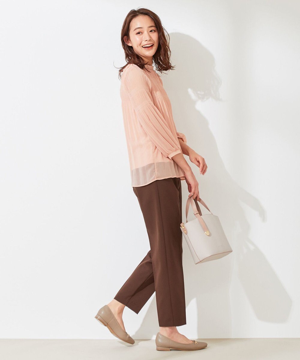 ANY SIS ハイウエストテーパード パンツ 