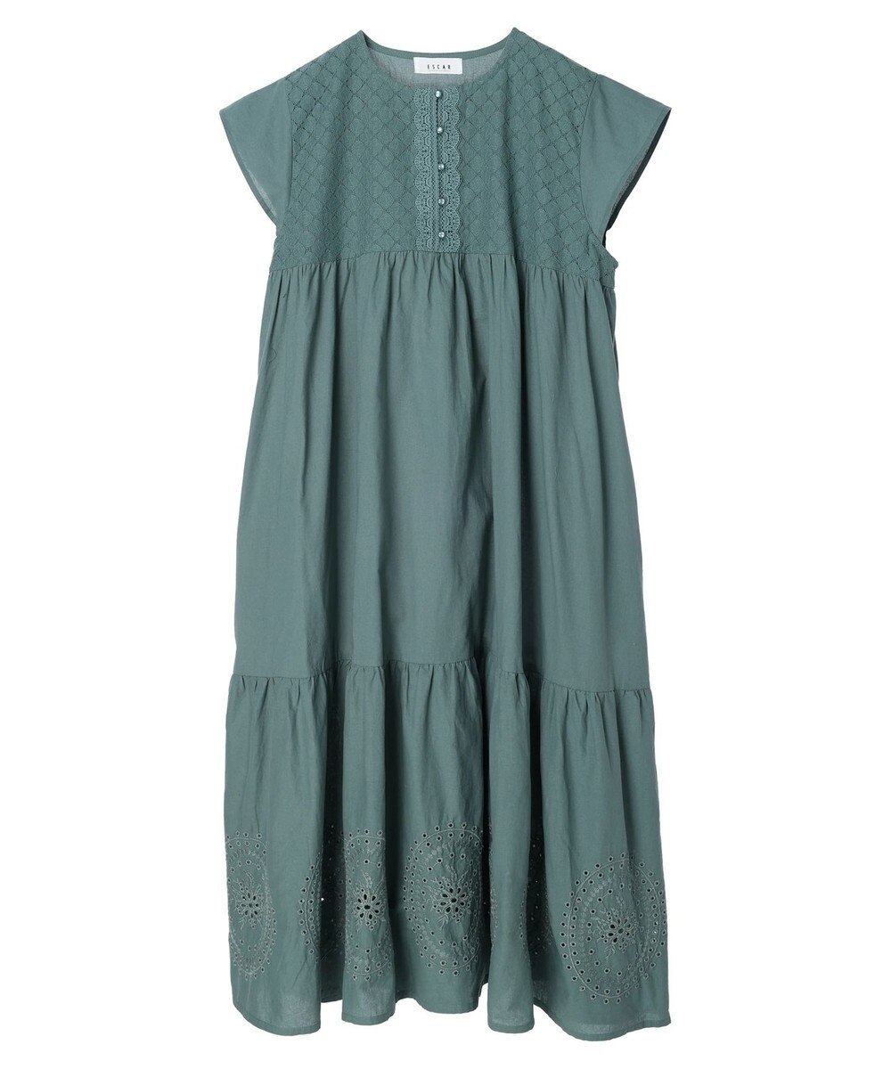 escar アイレットティアードワンピース Green Parks ファッション通販 公式通販 オンワード クローゼット escar アイレットティアードワンピース Green Parks ファッション通販 公式通販 オンワード クローゼット