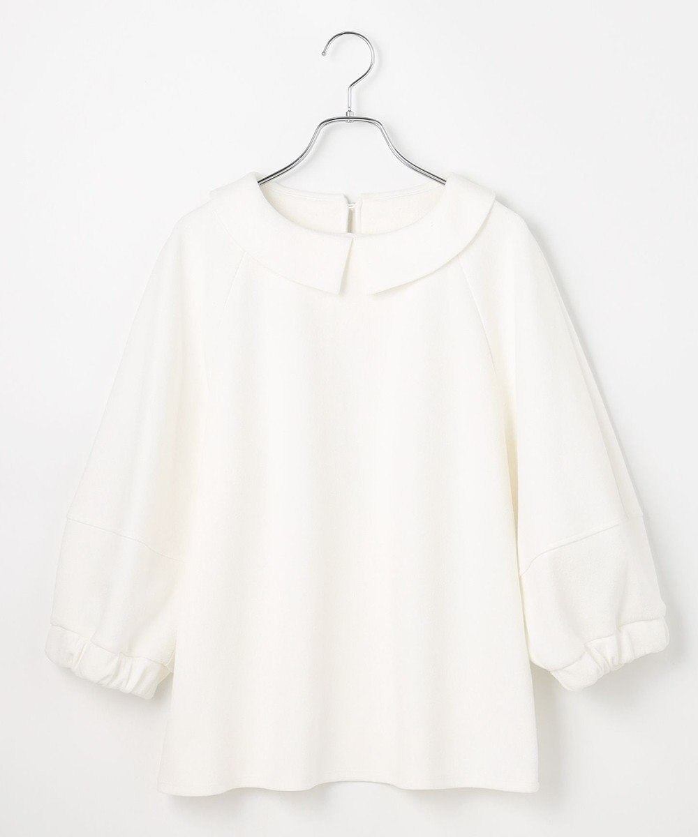 #Newans 【セレモニーにも/洗濯機可】ランタンスリーブブラウス 