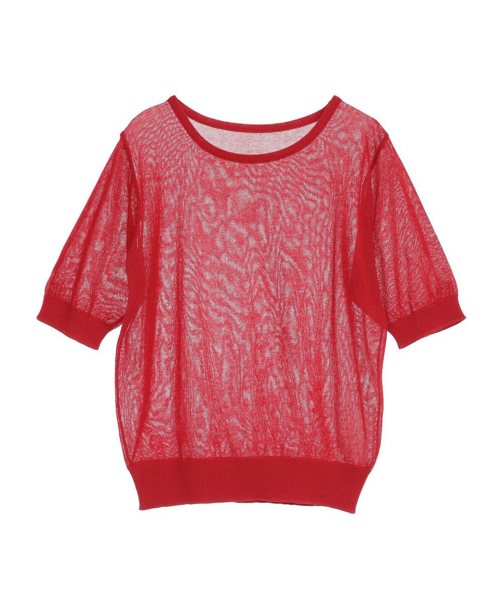 earth music&ecology ＳＥＴ２点シアーニットプルオーバー＋カーディガン 