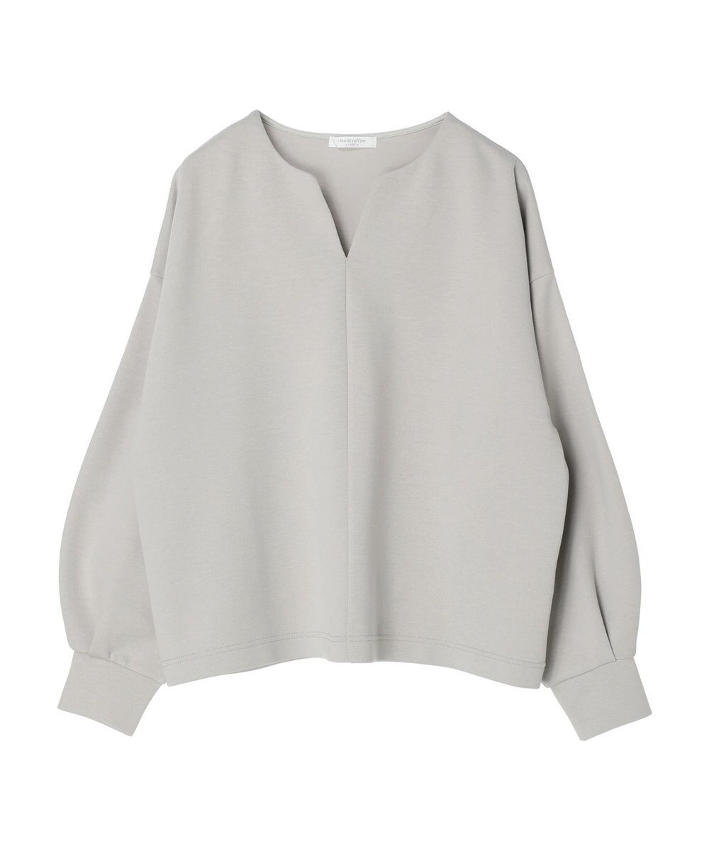 Green Parks キーネックダンボールプルオーバー 