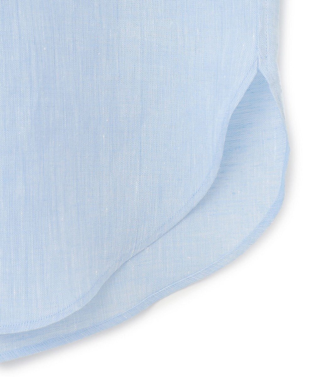 JOSEPH HOMME ノルマンディリネントロピカル　バンドカラーシャツ 