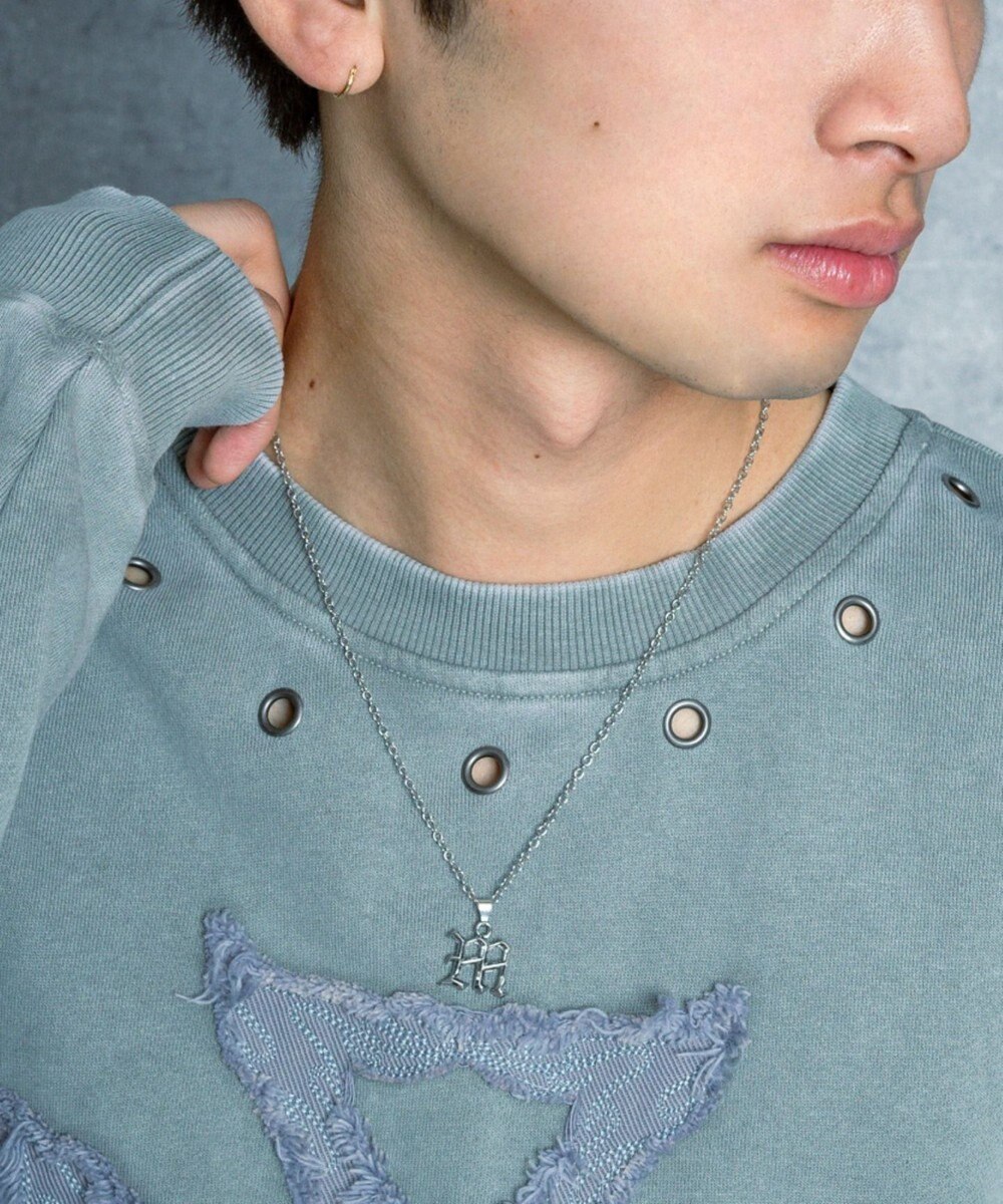 WEGO Mイニシャルネックレス 