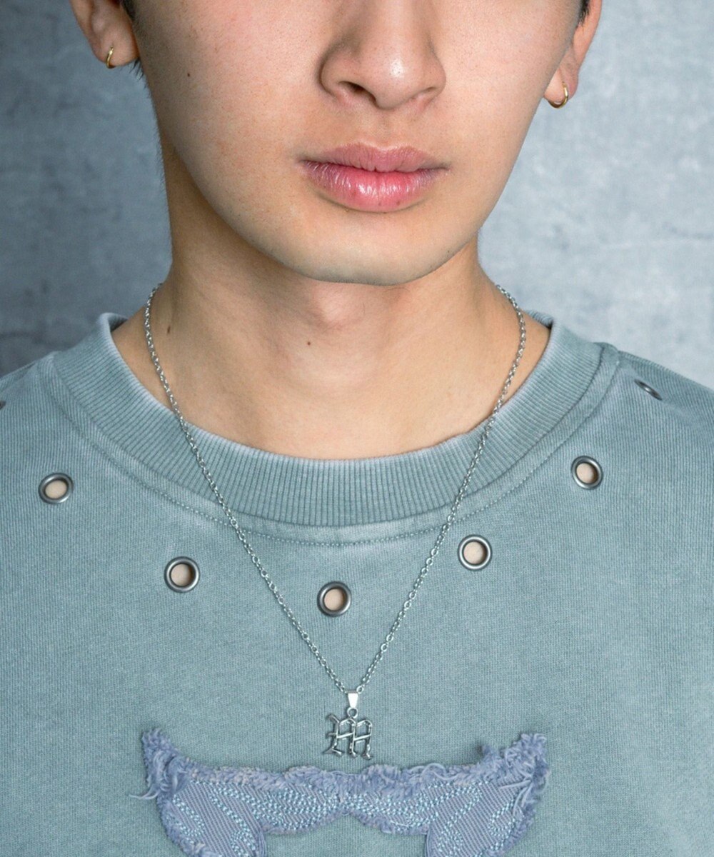 WEGO Mイニシャルネックレス 