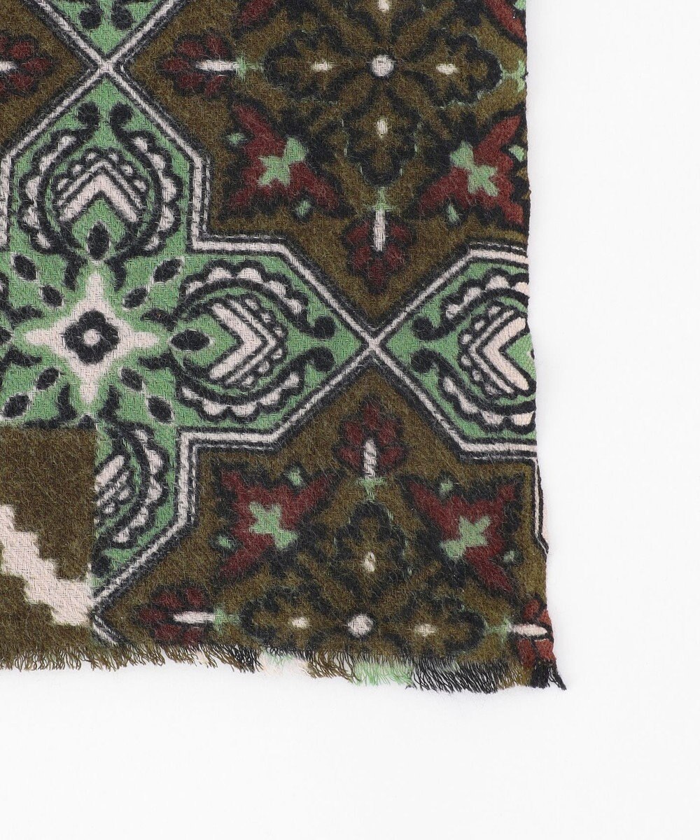 JOSEPH ABBOUD 【イタリア製】クレストカモフラージュ ストール 