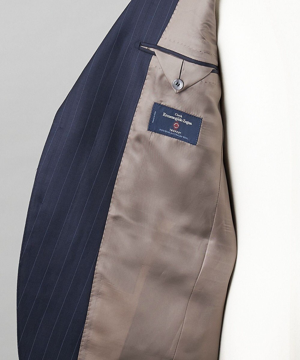 GOTAIRIKU 【ZEGNA/ゼニア】TROFEO/トロフェオ スーツ（ネイビー×ストライプ） 