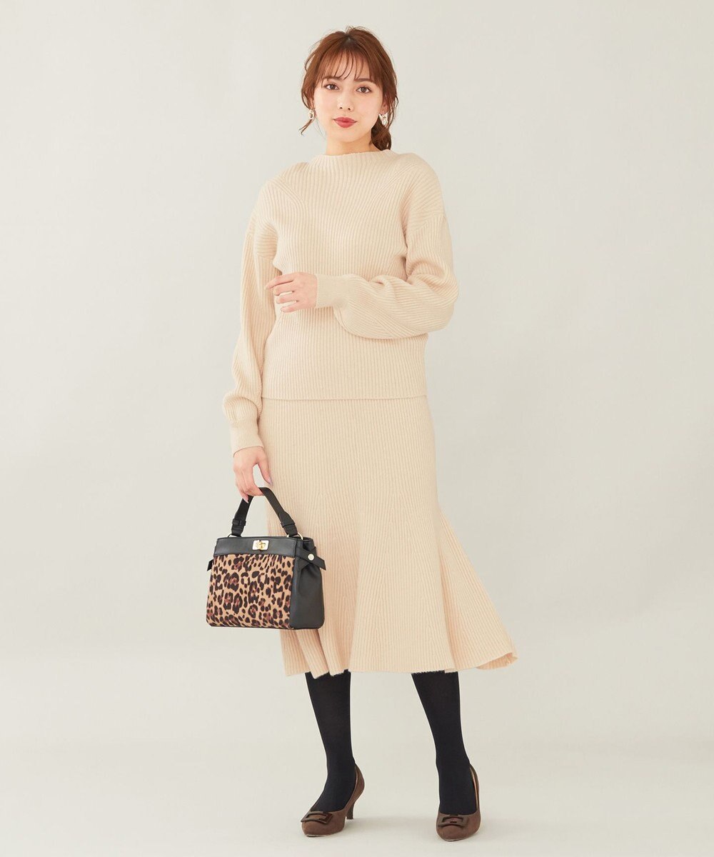 ANY SIS 【セットアップ対応】Puresleekマーメイドニット スカート 