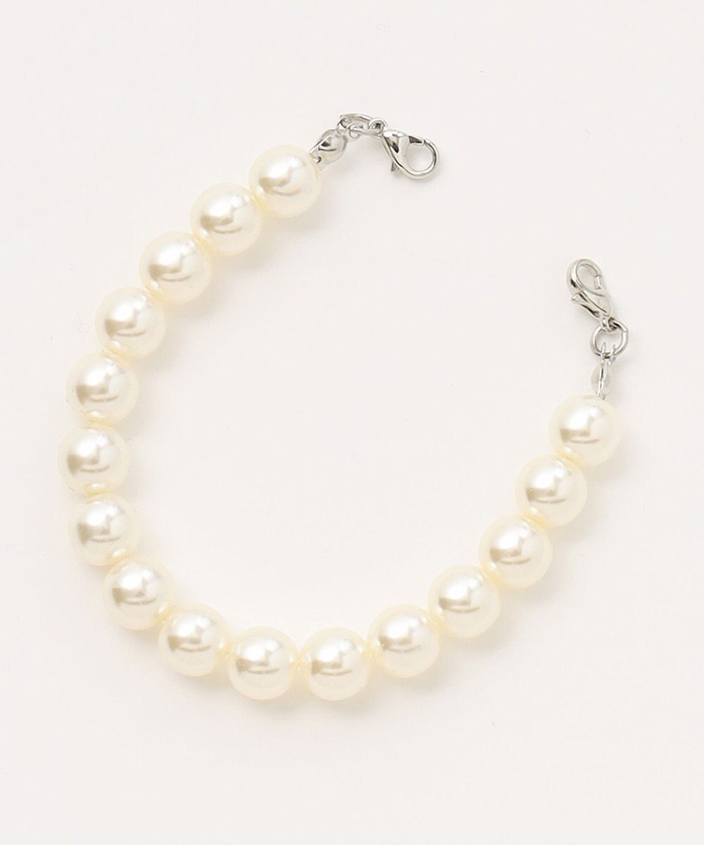 ANY KIDS パール付きペプラムトレーナー 