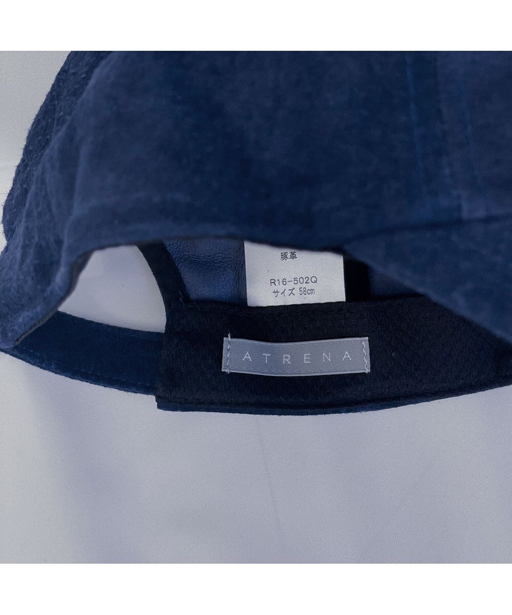 ATRENA 【UNISEX】ATRENA WR/S CAP レザーキャップ 