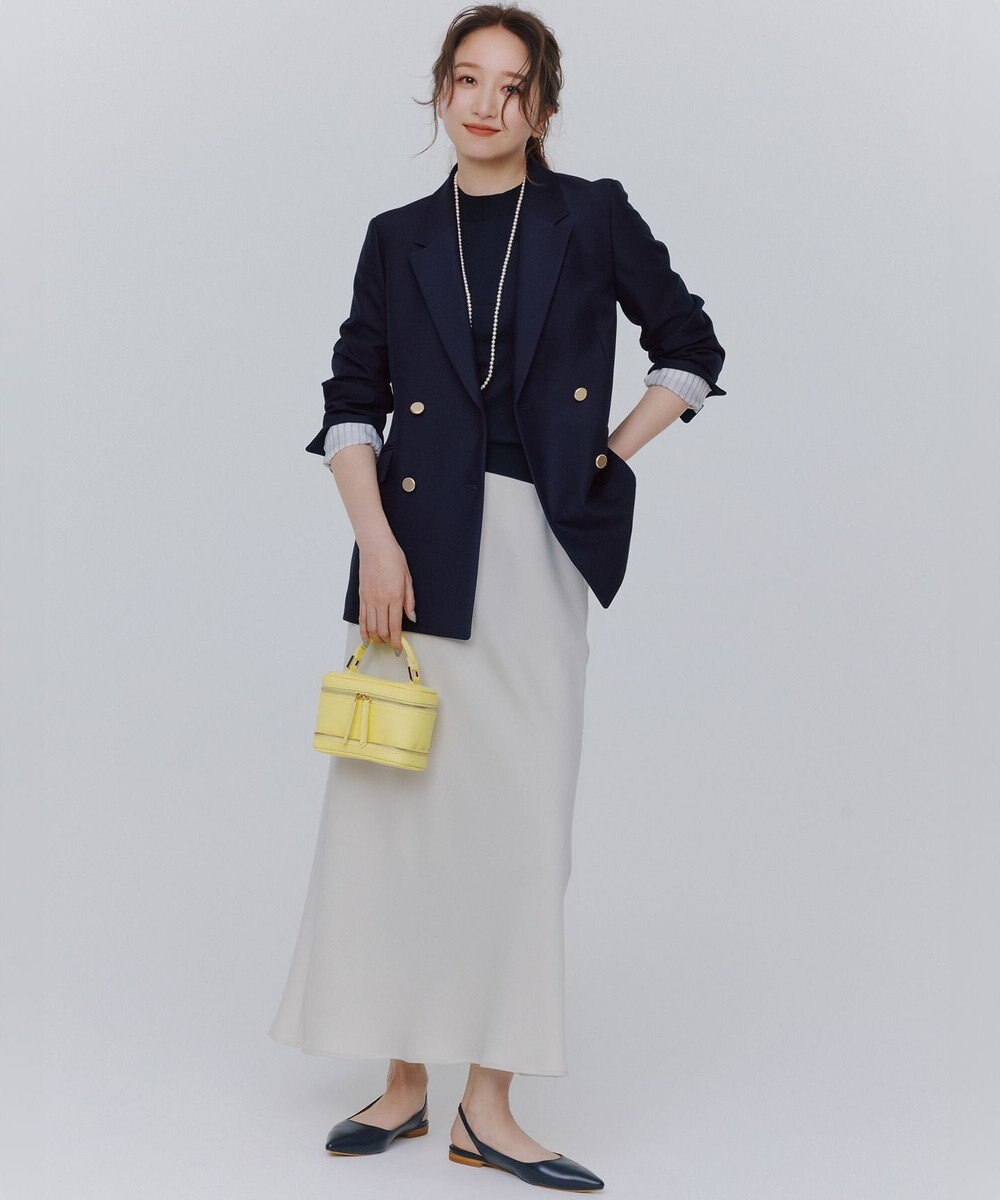 23区 S 【Oggi5月号掲載/洗える】プレミアムビオコットン 半袖 ニット 