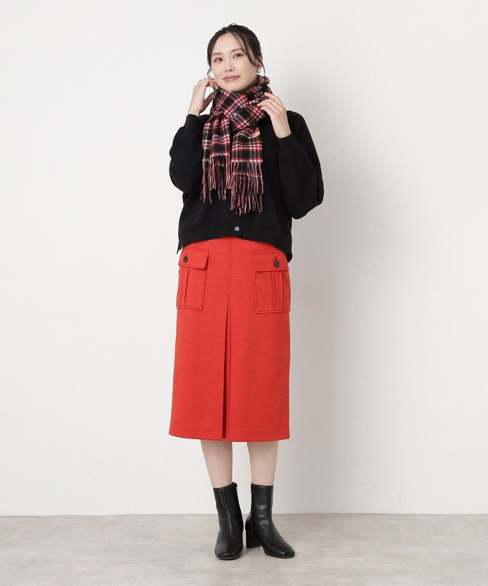 MOONBAT WEB限定【洗える】ミエル (miel) カシミヤ100％ チェックストール 