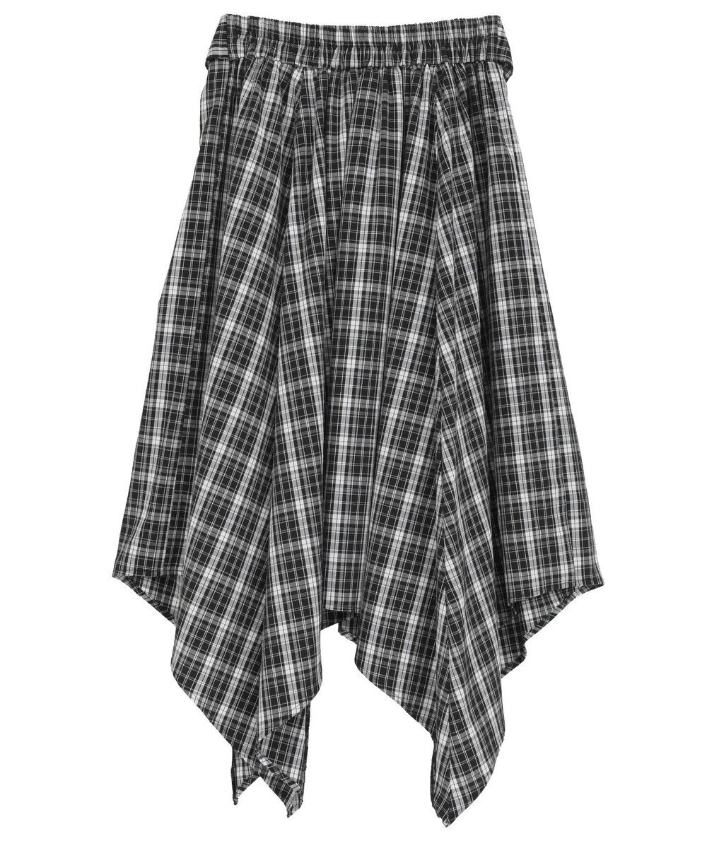 earth music&ecology イレヘムチェックシャツスカート 