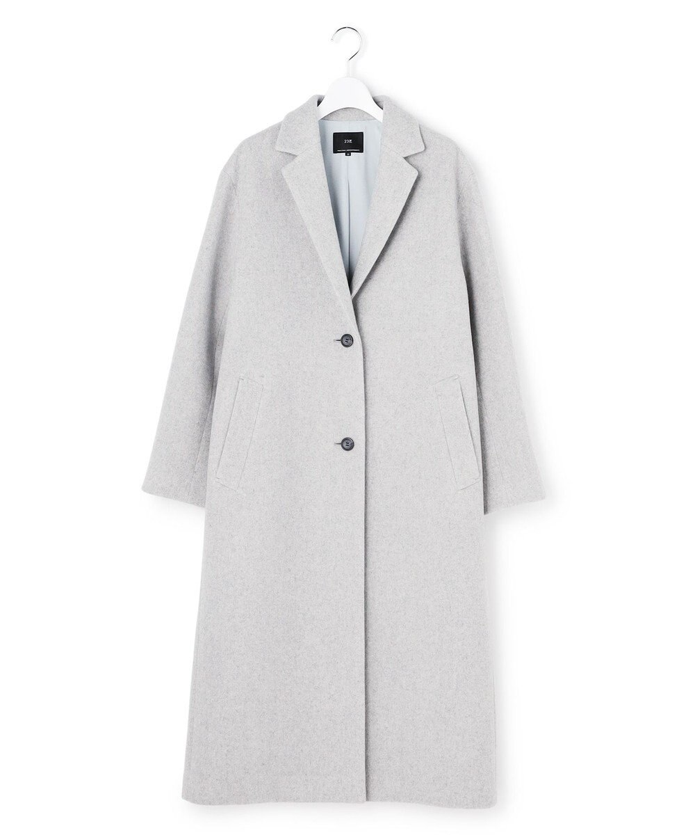 23区 S 【WEB&一部店舗限定】ウールモッサ チェスターコート 