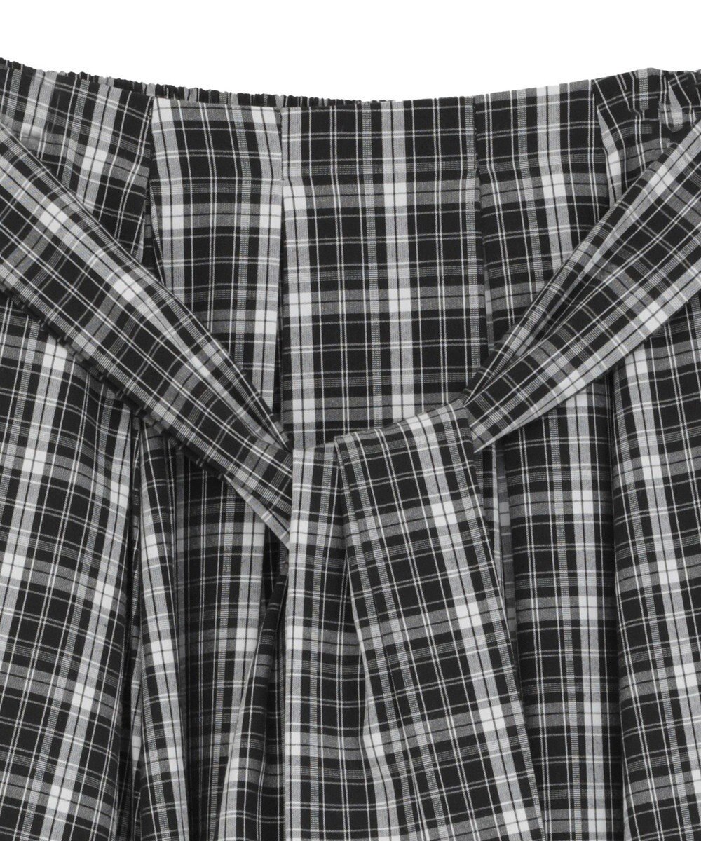 earth music&ecology イレヘムチェックシャツスカート 