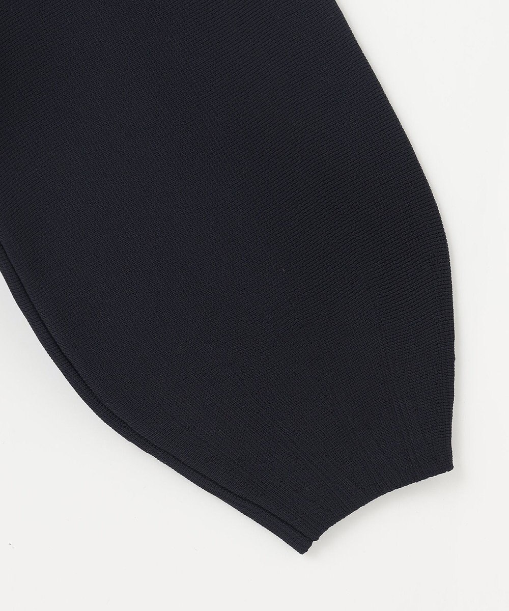 Feroux 【洗える】パフスリーブフリル ニットセットアップ 