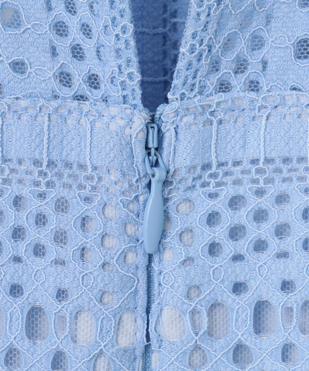 GRACE CONTINENTAL メッシュレースワンピース 