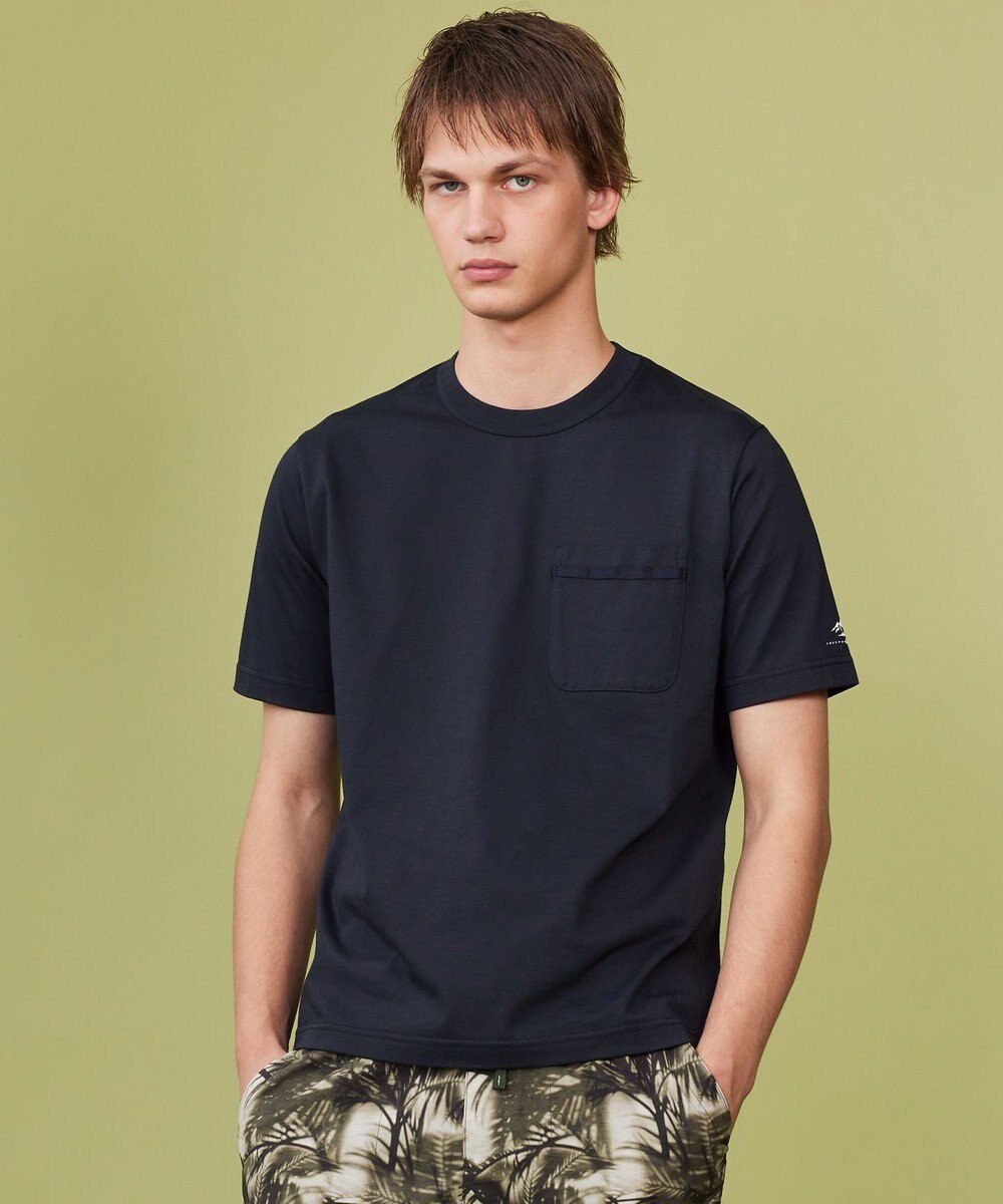 JOSEPH ABBOUD MOUNTAIN 【MADE IN JAPAN/吸水速乾/男女兼用】プレーティング天竺アウトドア Tシャツ 