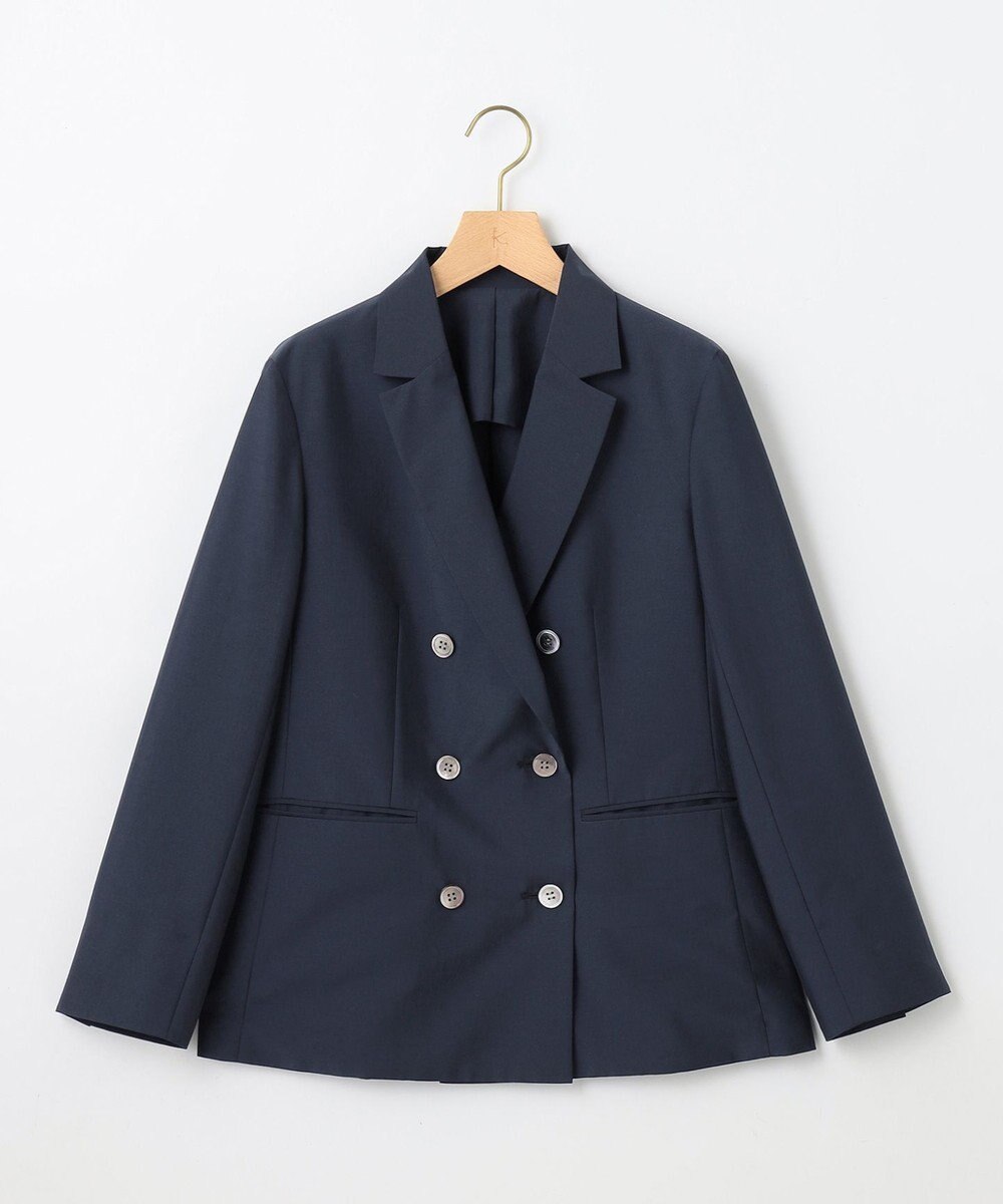 組曲 【WEB限定】シアーボイル ダブルブレストジャケット 