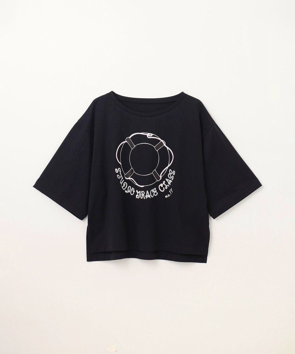 GRACE CONTINENTAL プリントトップ 