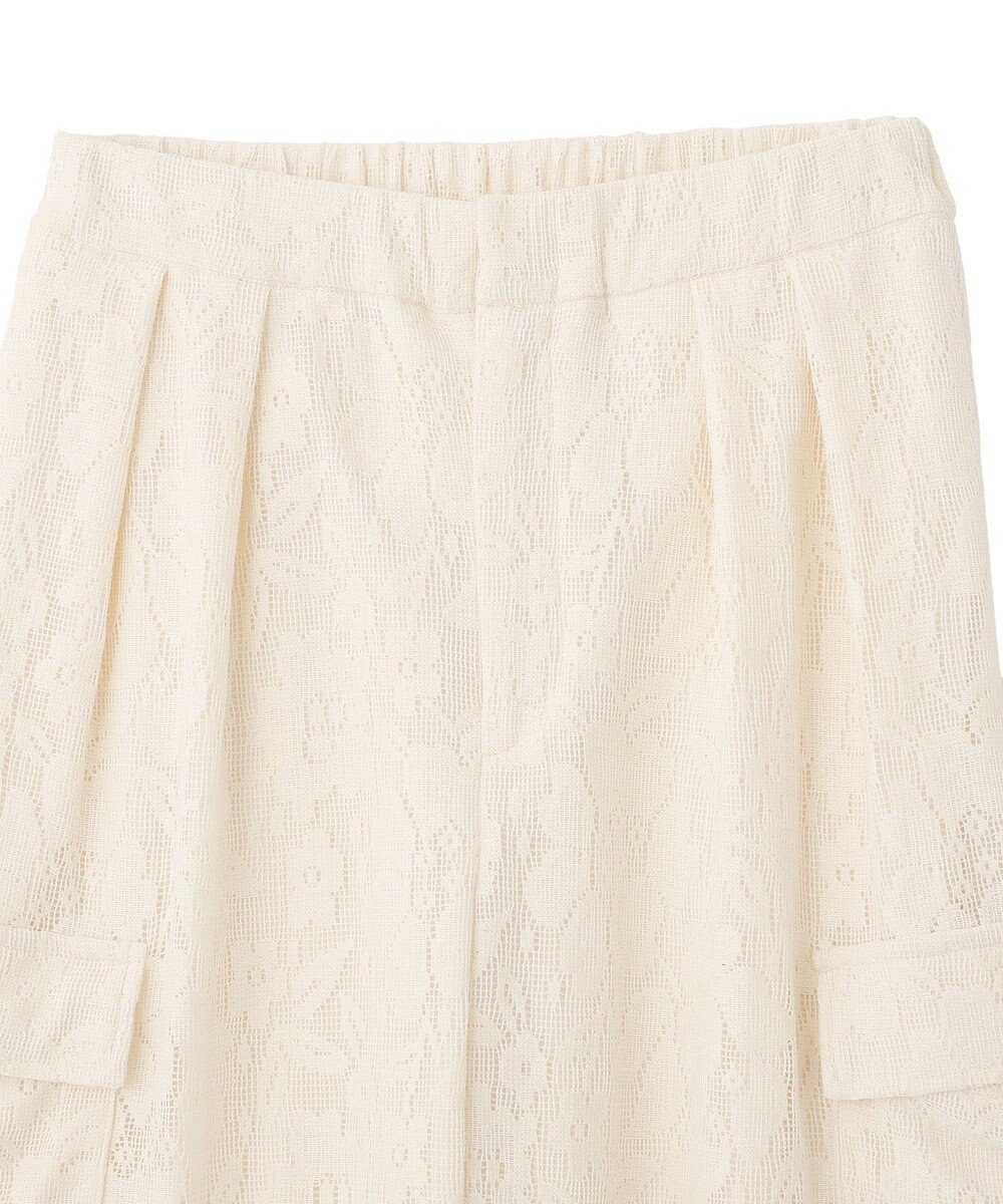 earth music&ecology 総レースカーゴパンツ 