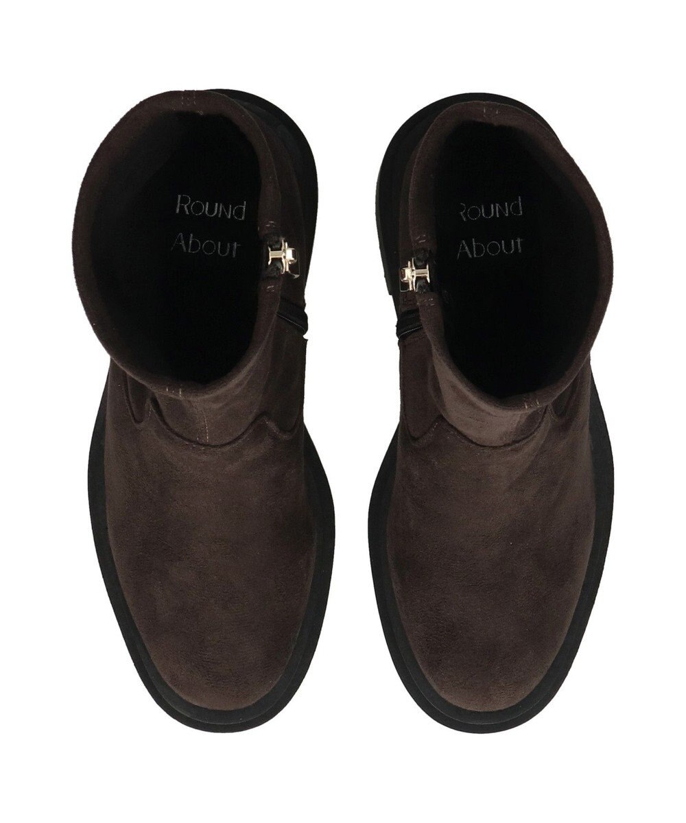 Bridget Birkin 【Round About】厚底ラギットソールストレッチブーツ 