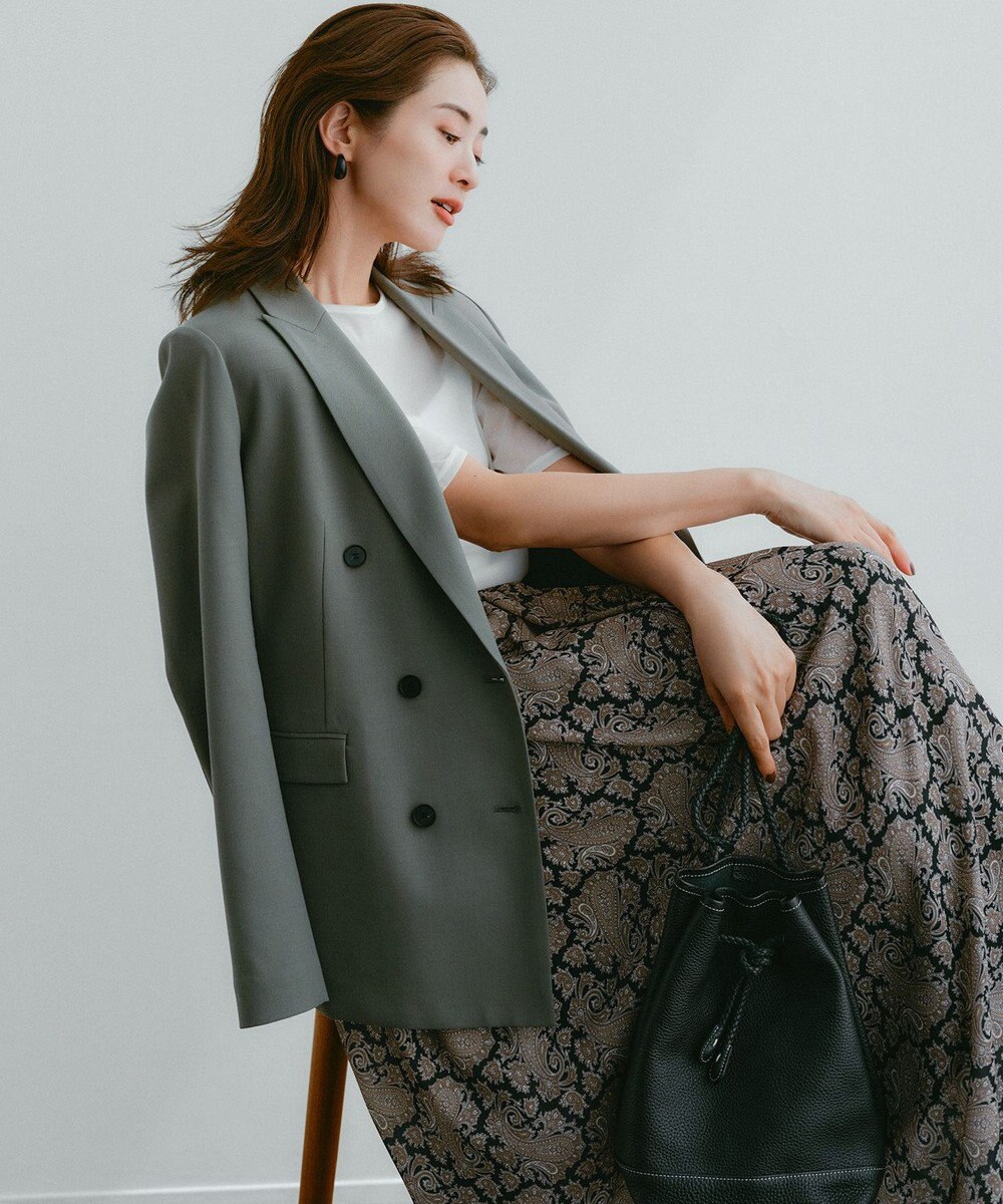 23区 S 【洗える】Ratti ヴィンテージペイズリープリント スカート 