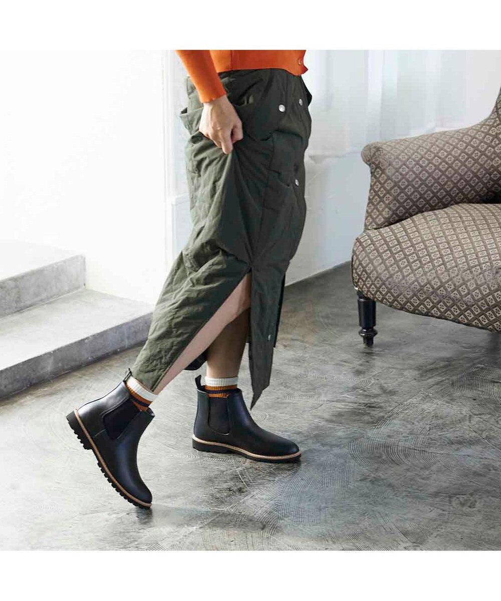 ing <ing>【WEB限定】【レイン対応】サイドゴアレインブーツ 