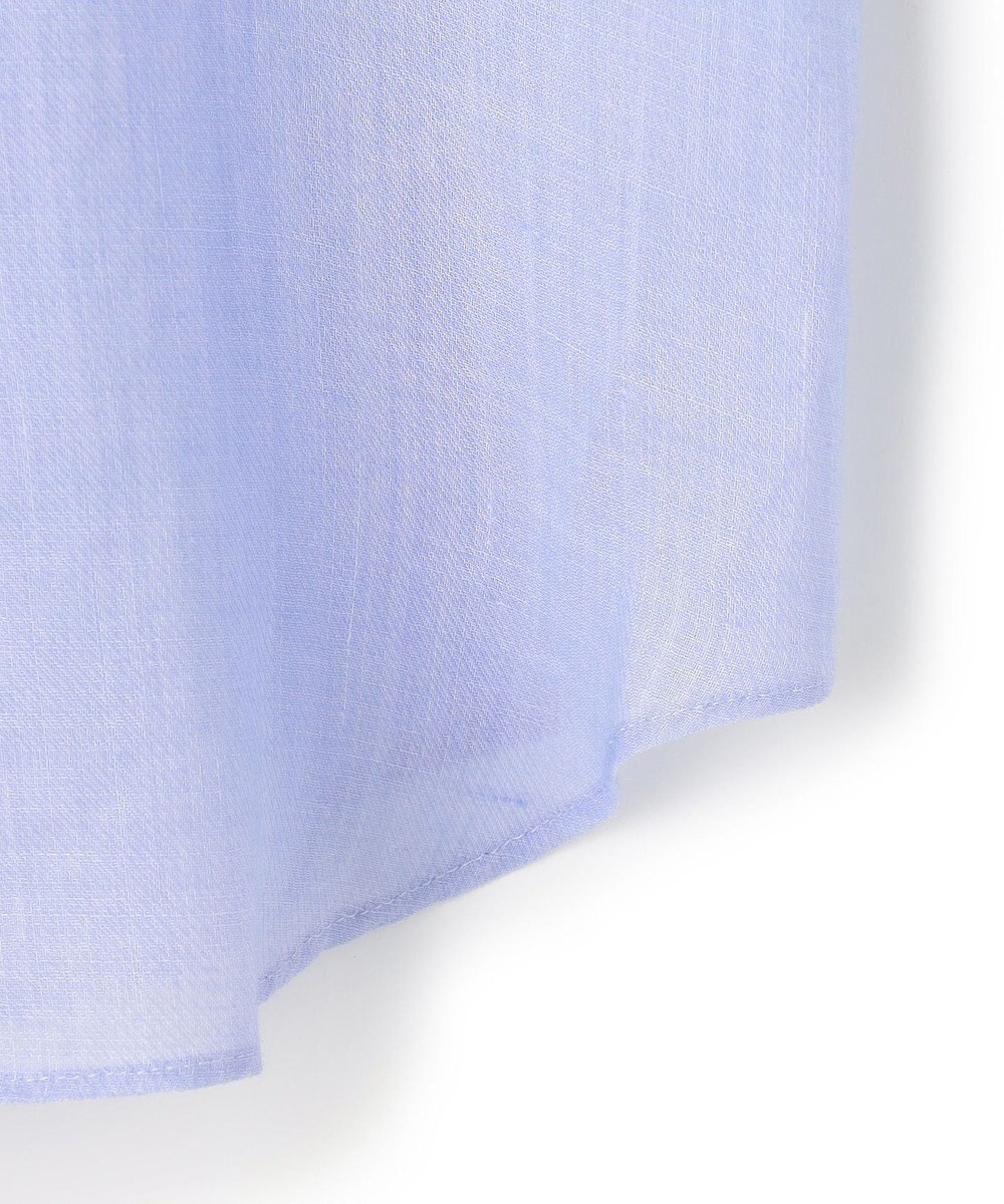 BEIGE， HALITE / リネンシアー オーバーサイズシャツ 