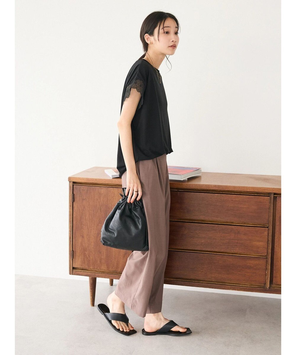 CRAFT STANDARD BOUTIQUE レーススリーブカットプルオーバー 