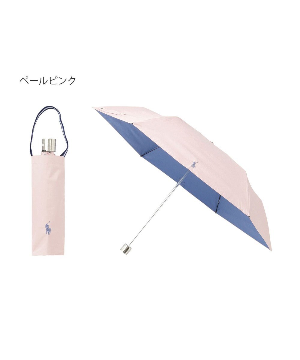 【安い国産】ラルフローレン ポロベア 軽量 雨晴兼用 折りたたみ傘 傘