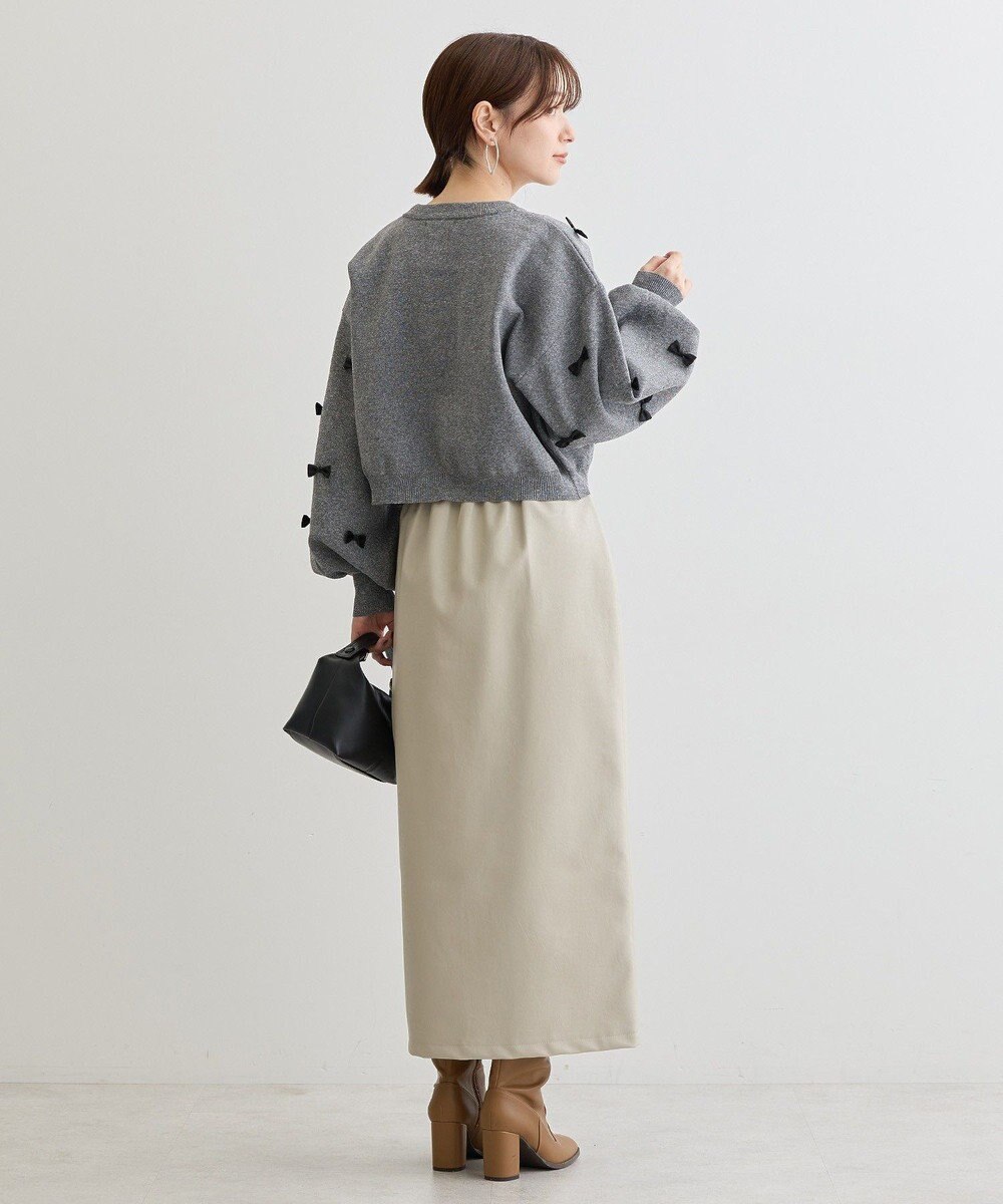 Green Parks ・ｓｗｉｎｇ　ｂｙ　メニーリボンニット 