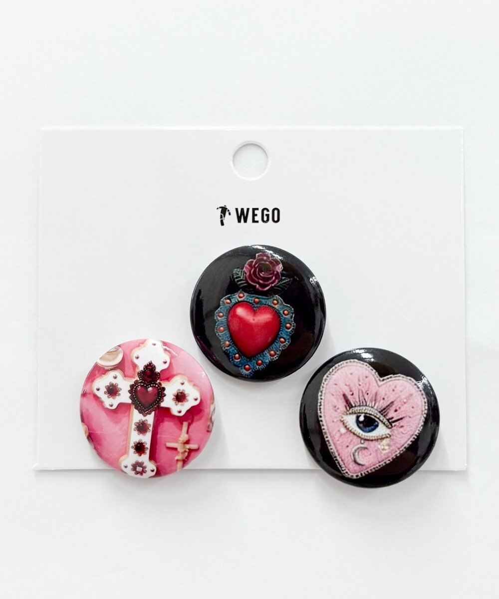 WEGO アソート缶バッジセットF 