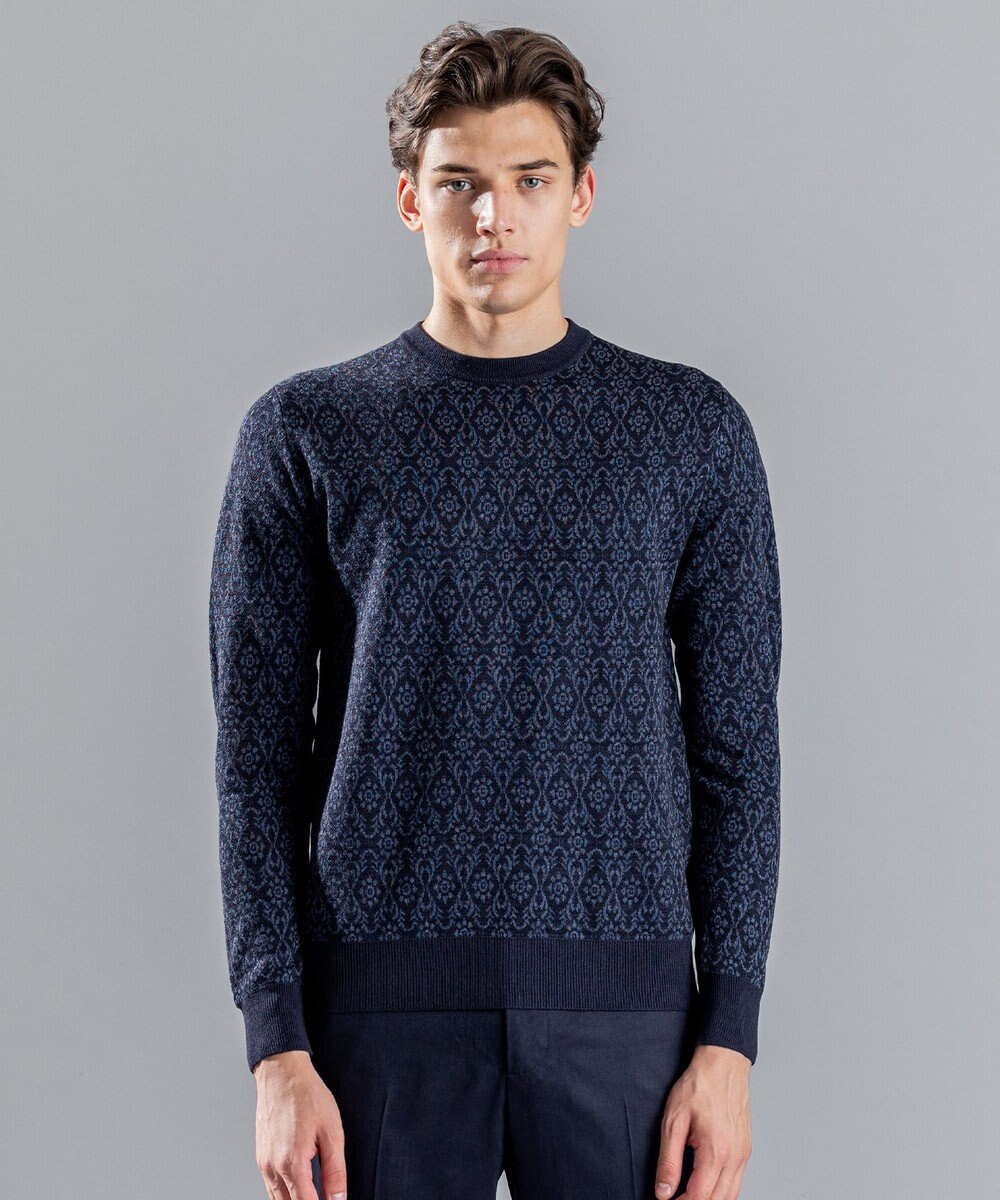 JOSEPH HOMME オーナメントジャガード　ニット 