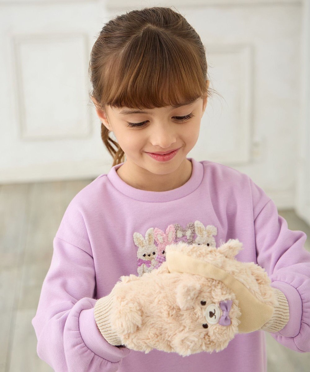 ANY KIDS アニマルモチーフミトン 