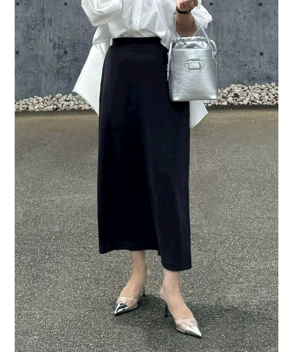 Green Parks バックスリットポンチスカート 