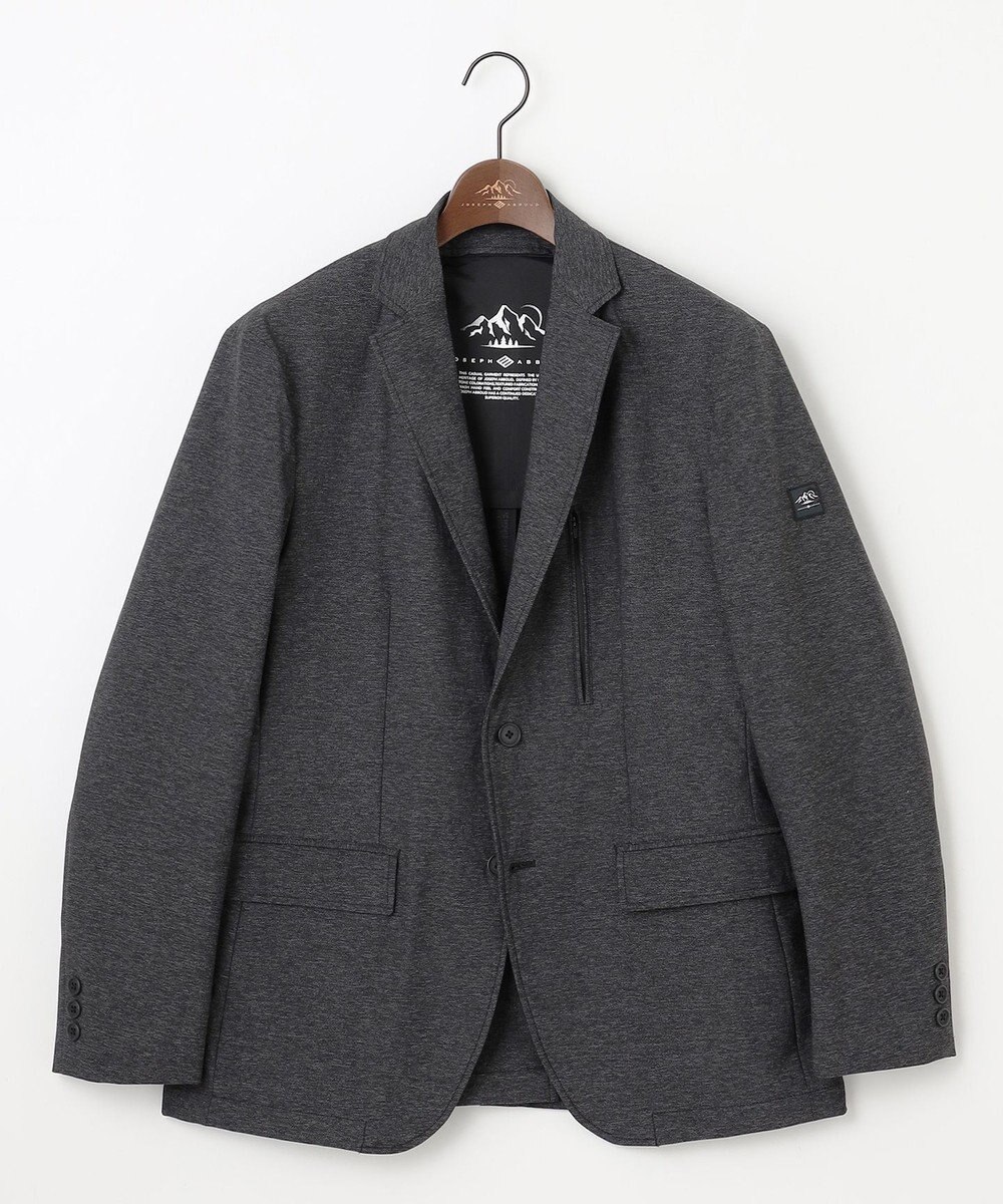 JOSEPH ABBOUD MOUNTAIN 【フードが外せる】メランジハイパワー2wayストレッチ ジャケット 
