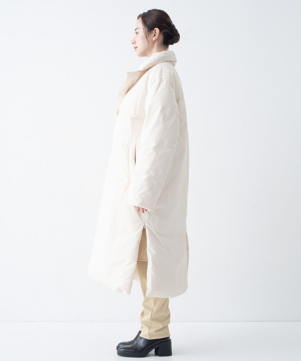 KWD 【日本製/高品質ダウン】DOWN COAT グリーンダウン ロングダウンコート 