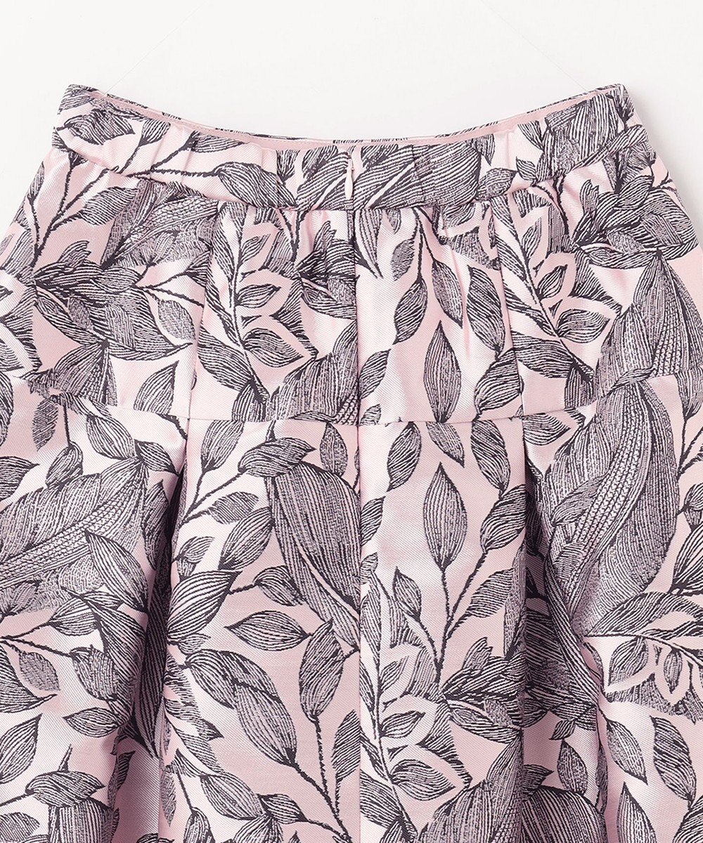 GRACE CONTINENTAL ボタニカルジャガードスカート 